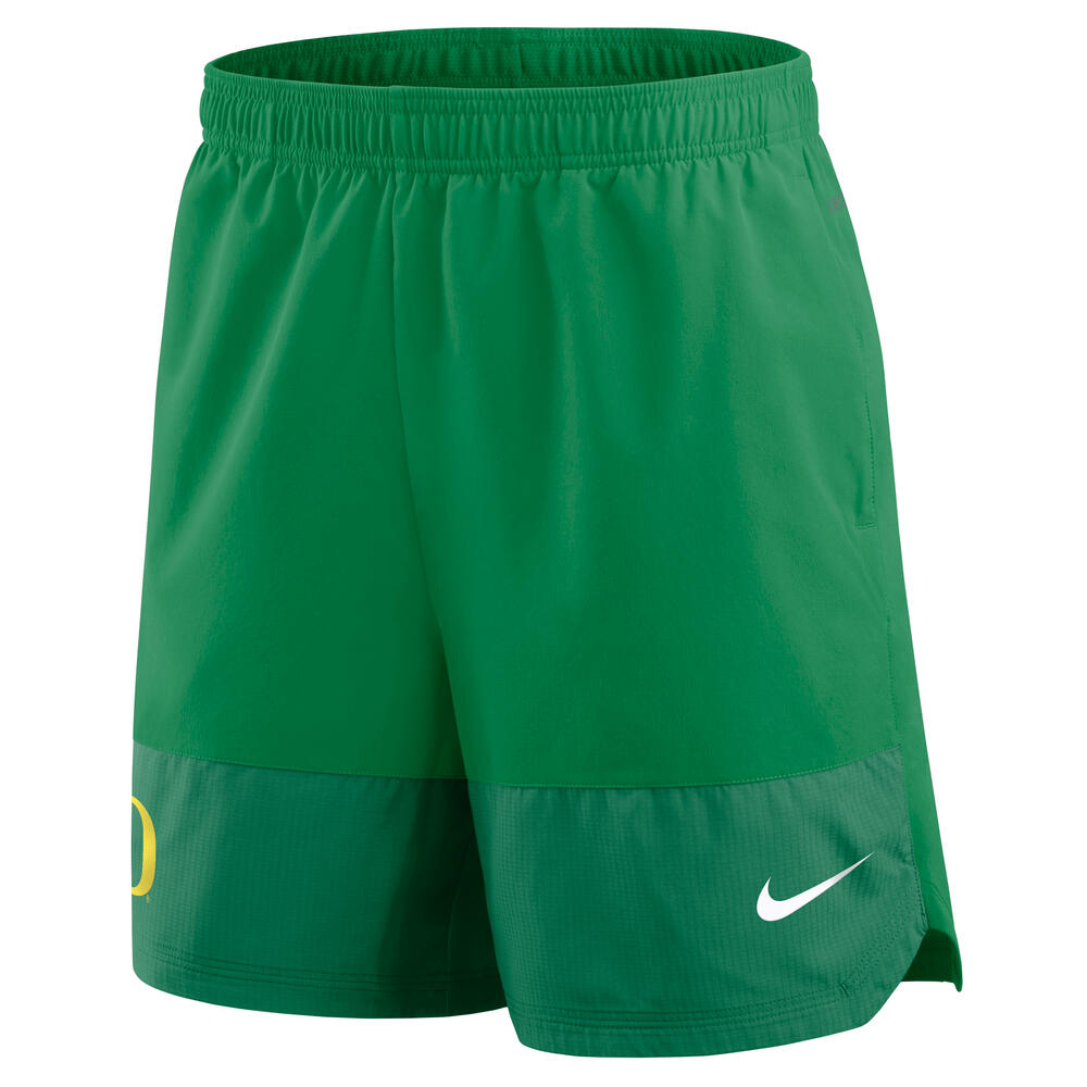 Classic Oregon O, Nike, Green, Shorts, Performance/Dri-FIT, Men, Woven, 6", UV Protective, 883778